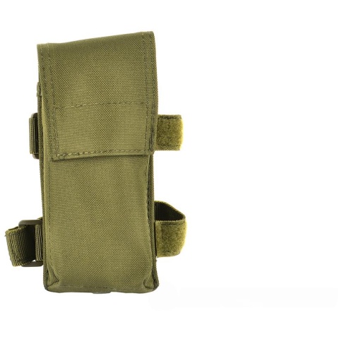 AMA 600D M4/M16 Single Rifle Buttstock Magazine Battery Pouch - OD