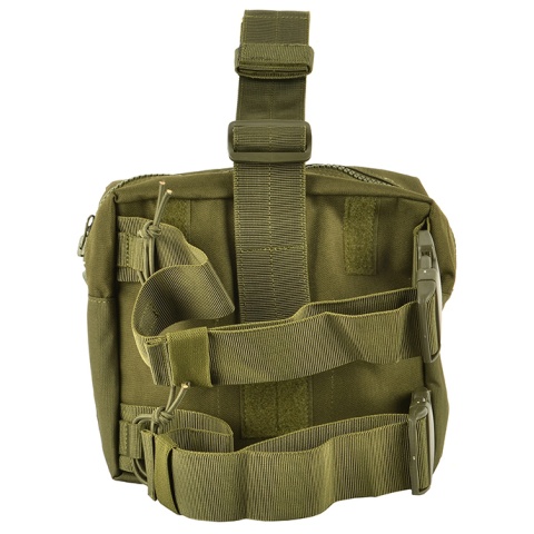 Airsoft Megastore Armory 600D MOLLE Drop Leg Utility Mag Pouch - OD