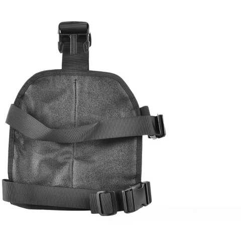 Airsoft Megastore Armory 600D Drop Leg MOLLE Panel Platform - BLACK