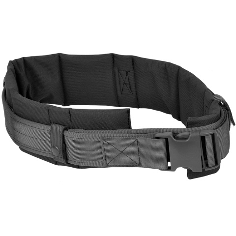Airsoft Megastore Armory 600D Duty Belt w/ Padded Liner - BLACK