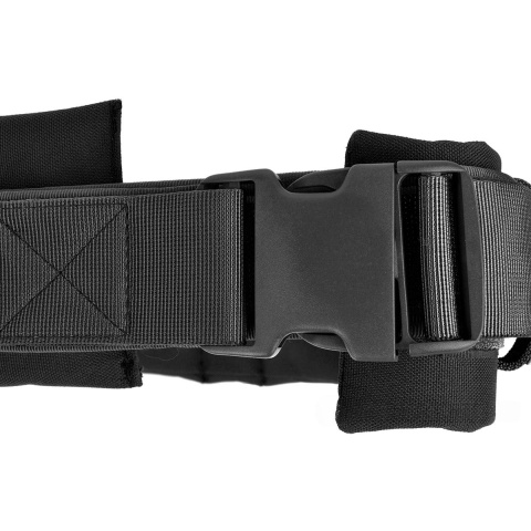 Airsoft Megastore Armory 600D Duty Belt w/ Padded Liner - BLACK