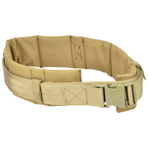 Airsoft Megastore Armory 600D Duty Belt w/ Padded Liner - TAN