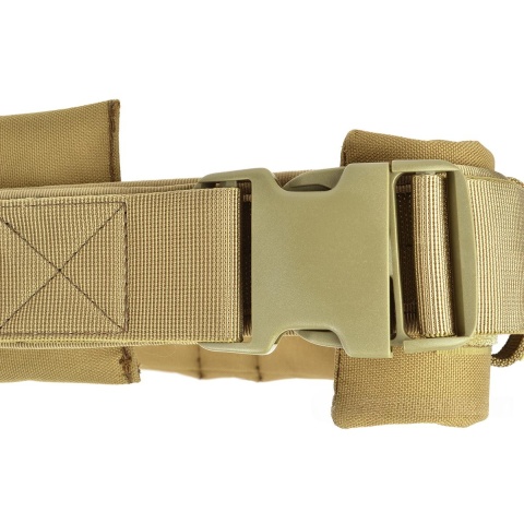 Airsoft Megastore Armory 600D Duty Belt w/ Padded Liner - TAN