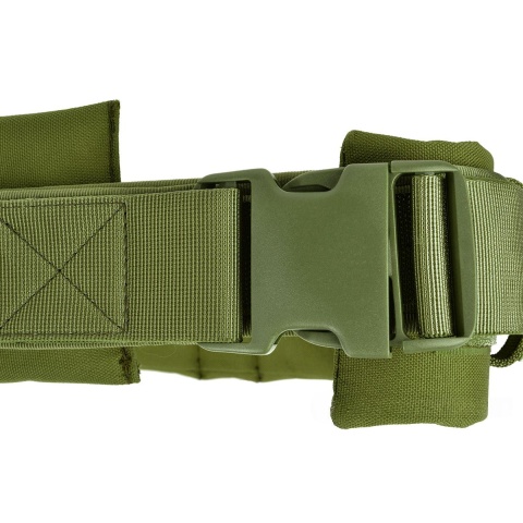 Airsoft Megastore Armory 600D Duty Belt w/ Padded Liner - OD GREEN