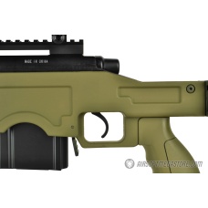 WellFire MB4411D Bolt Action Sniper Rifle w/ Scope and Bipod - OD GREEN