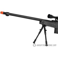 WellFire MB4409 MK96 Covert Bolt Action Airsoft Sniper Rifle - BLACK