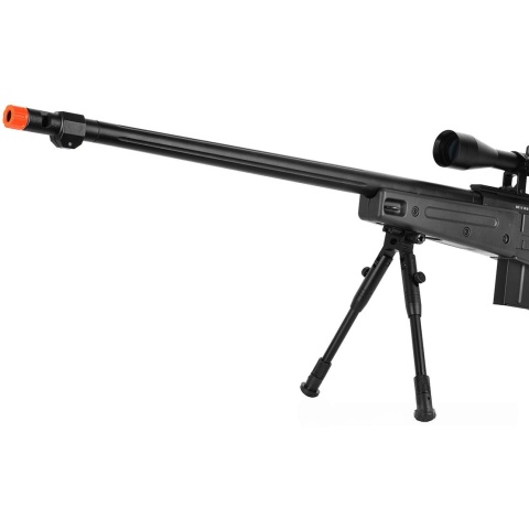 WellFire MB4409 MK96 Covert Bolt Action Airsoft Sniper Rifle - BLACK