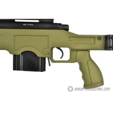 WellFire MB4410 Bolt Action Sniper Rifle w/ Scope and Bipod - OD GREEN