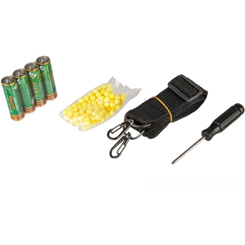 WELL MR799 Plastic M4 Airsoft Spring Rifle w/ Tactical Accessories