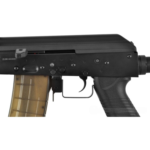 Golden Eagle Tactical AK74 Airsoft AEG Rifle w/ LE Stock - BLACK