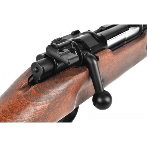 Red Fire PPS Karabiner Kar98K Airsoft Gas Sniper Rifle - Real Wood