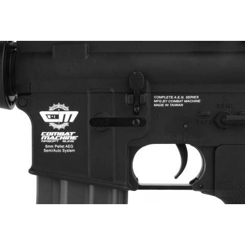 G&G CM16 Combat Machine MOD 0 Airsoft M4 AEG Rifle (Color: Black)