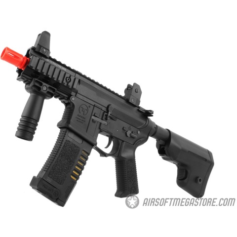 ARES Amoeba M4 Stubby Combat Gear AM-007 CQB Airsoft AEG Rifle - (Black)