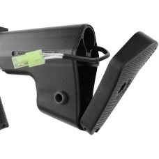 ARES Amoeba M4 Stubby Combat Gear AM-007 CQB Airsoft AEG Rifle - (Black)