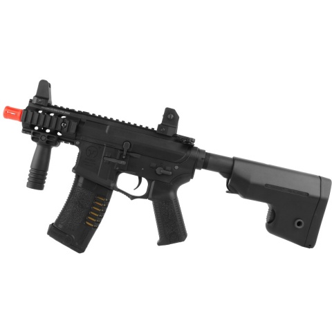 ARES Amoeba M4 Stubby Combat Gear AM-007 CQB Airsoft AEG Rifle - (Black)