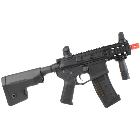 ARES Amoeba M4 Stubby Combat Gear AM-007 CQB Airsoft AEG Rifle - (Black)