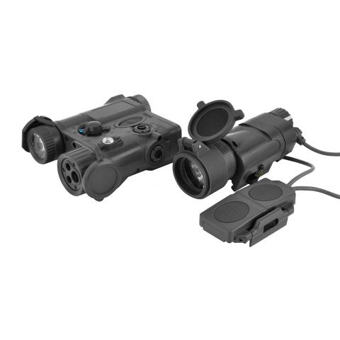 Element Airsoft Advanced PEQ-16A and Illuminator Light Combo - BLACK