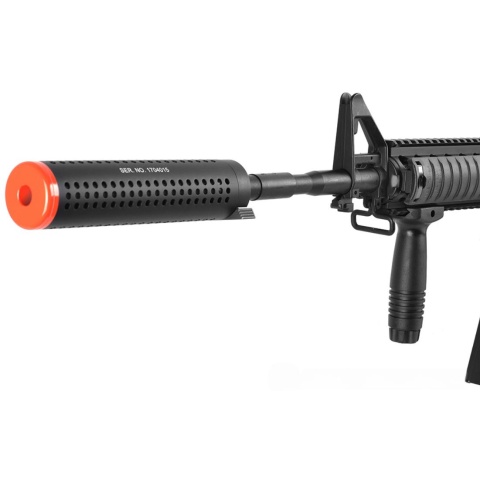 ICS C-15 Full Metal SR16 M4 Airsoft AEG Rifle w/ QD Barrel Extension