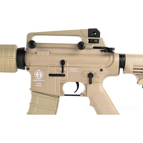 ICS Sportline Polymer M4A1 Airsoft AEG Rifle - TAN