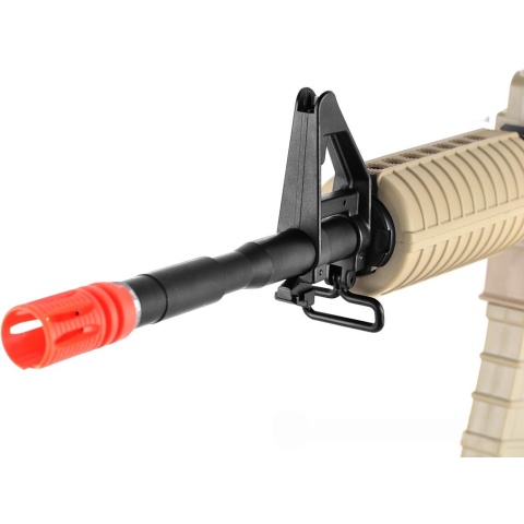 ICS Sportline Polymer M4A1 Airsoft AEG Rifle - TAN