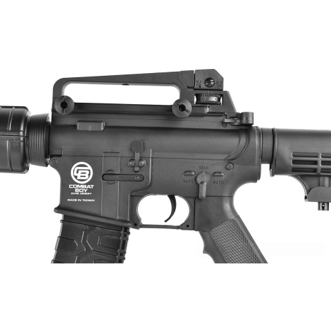 ICS Combat Boy Sportline M4A1 Carbine Airsoft AEG Rifle - BLACK