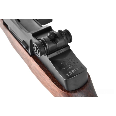 ICS M1 Garand World War II Full Metal Airsoft AEG Rifle - REAL WOOD