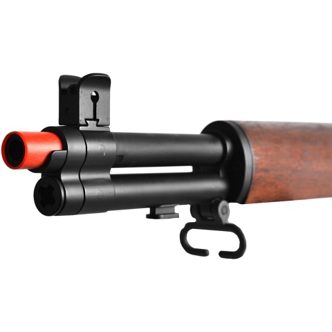 ICS M1 Garand World War II Full Metal Airsoft AEG Rifle - REAL WOOD