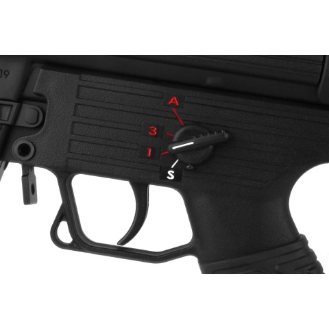 ICS B&T BT5 MX5-Pro MS1 RIS Airsoft AEG Gun SMG w/ 3-Round Burst