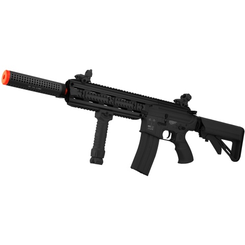 ICS CXP-16L Full Metal Airsoft AEG Rifle w/ Barrel Extension - BLACK