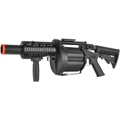 ICS MGL LB Full Metal RAS 6-Round Revolving Airsoft Grenade Launcher