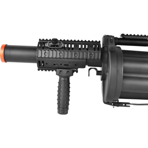 ICS MGL LB Full Metal RAS 6-Round Revolving Airsoft Grenade Launcher