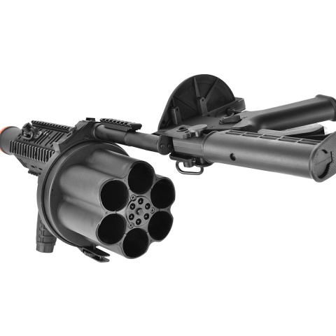 ICS MGL LB Full Metal RAS 6-Round Revolving Airsoft Grenade Launcher