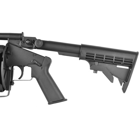 ICS MGL LB Full Metal RAS 6-Round Revolving Airsoft Grenade Launcher