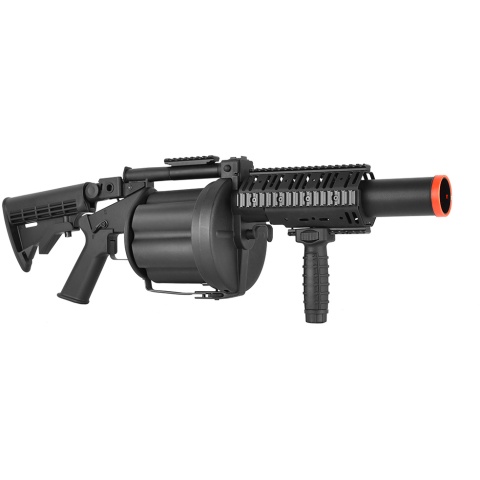 ICS MGL LB Full Metal RAS 6-Round Revolving Airsoft Grenade Launcher