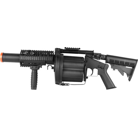 ICS MGL LB Full Metal RAS 6-Round Revolving Airsoft Grenade Launcher