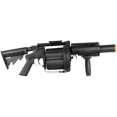 ICS MGL LB Full Metal RAS 6-Round Revolving Airsoft Grenade Launcher