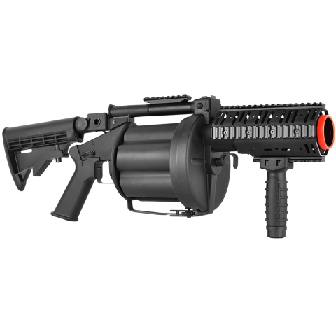 ICS MGL SB Full Metal RAS Airsoft 6-Round Revolving Grenade Launcher
