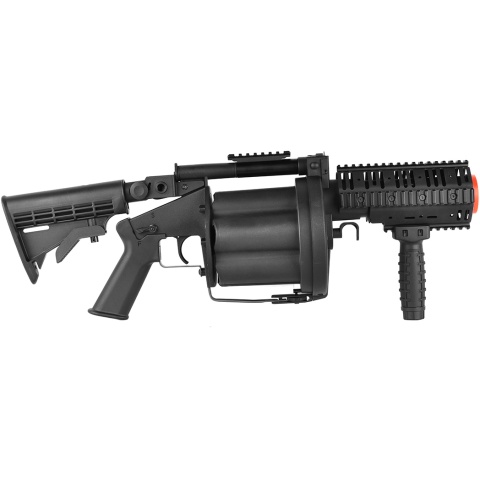 ICS MGL SB Full Metal RAS Airsoft 6-Round Revolving Grenade Launcher