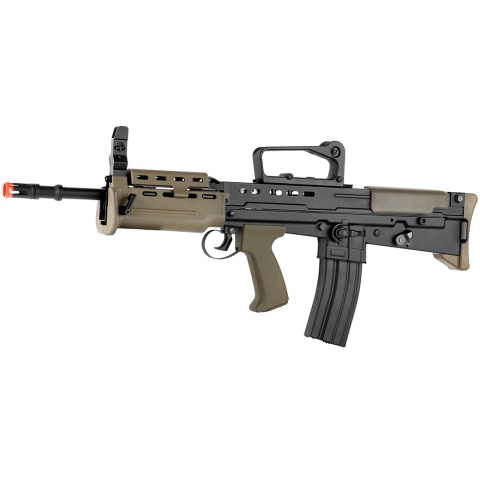 ICS L85 A2 Carbine Full Metal Bullpup Airsoft AEG Rifle - BLACK / OD - ( DISCONTINUED)