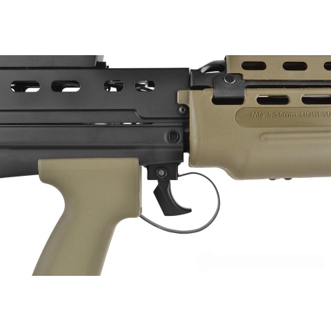 ICS L85 A2 Carbine Full Metal Bullpup Airsoft AEG Rifle - BLACK / OD - ( DISCONTINUED)