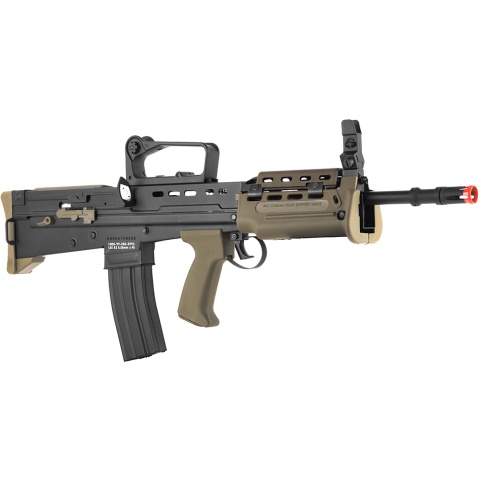 ICS L85 A2 Carbine Full Metal Bullpup Airsoft AEG Rifle - BLACK / OD - ( DISCONTINUED)