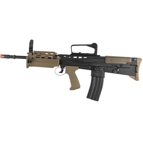 ICS L85 A2 Carbine Full Metal Bullpup Airsoft AEG Rifle - BLACK / OD - ( DISCONTINUED)