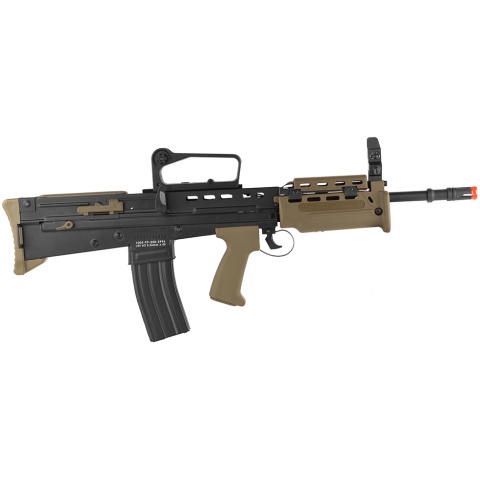 ICS L85 A2 Carbine Full Metal Bullpup Airsoft AEG Rifle - BLACK / OD - ( DISCONTINUED)