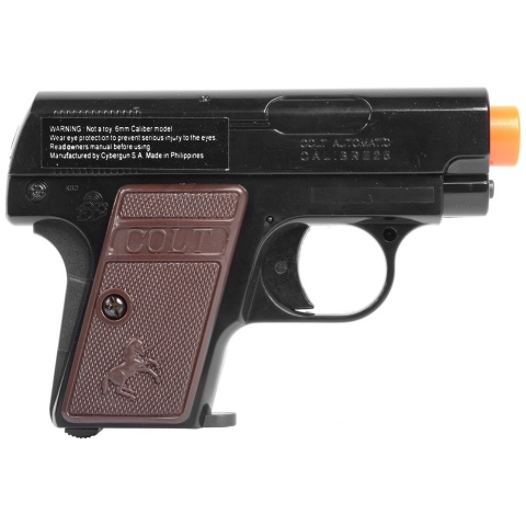 Licensed COLT .25 Compact Spring Airsoft Pistol - Black