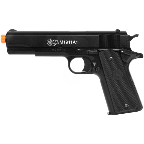 Cybergun Airsoft Licensed Colt M1911 Metal Slide Spring Pistol