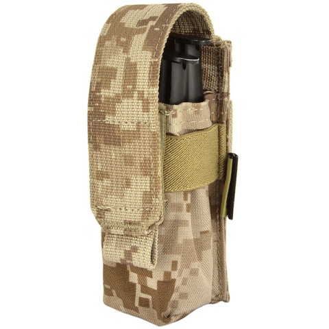 Flyye Industries MOLLE Single Pistol Magazine Pouch - AOR1