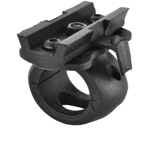 Valken Tactical Airsoft Helmet Swivel 20mm Flashlight Clamp - BLACK