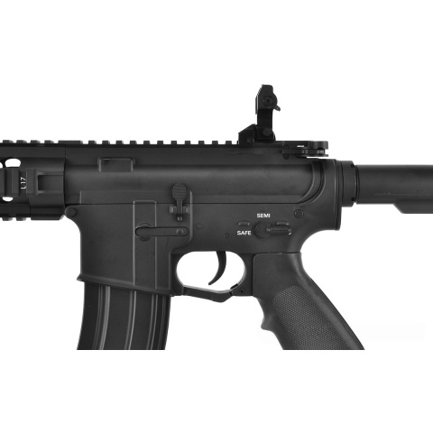 AY Full Metal M4 CQB RIS AEG Airsoft Gun A0007 w/ Crane Stock