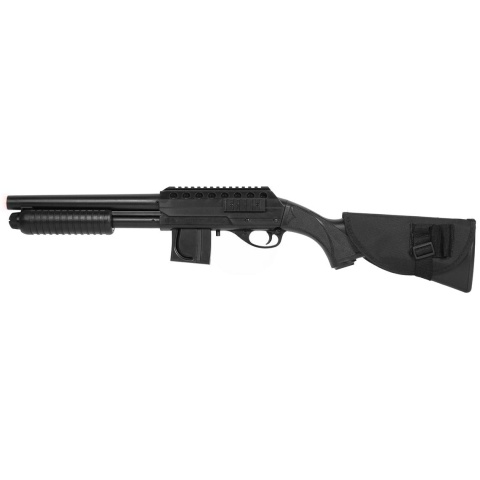 Cybergun Mossberg Licensed M500 Shotgun + Spring Pistol + Holster