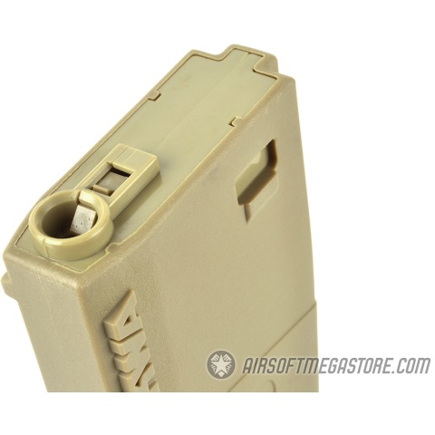 KWA K120 120rd M4 / M16 Mid-Cap Polymer AEG Magazine - DARK EARTH